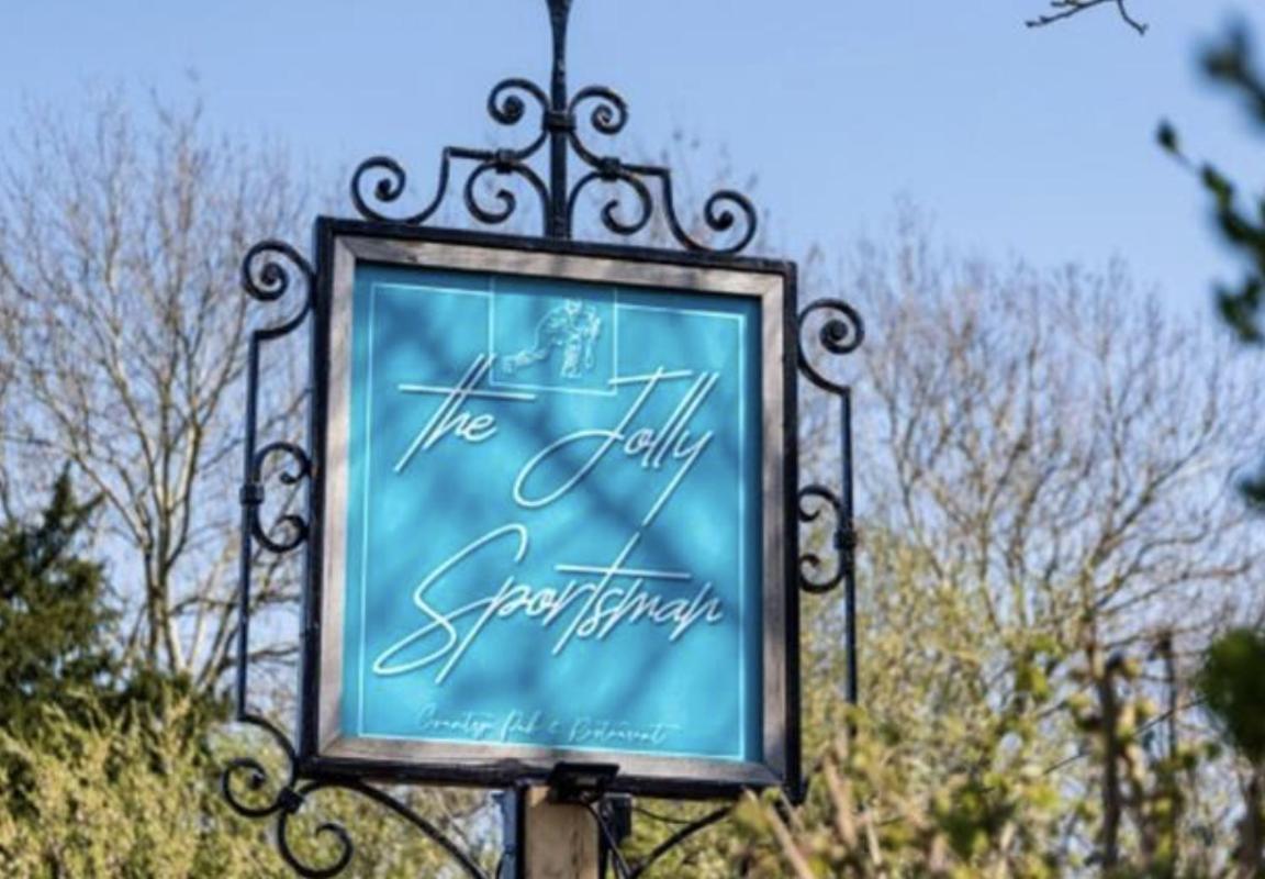 Hotel The Jolly Sportsman Lewes Exterior foto